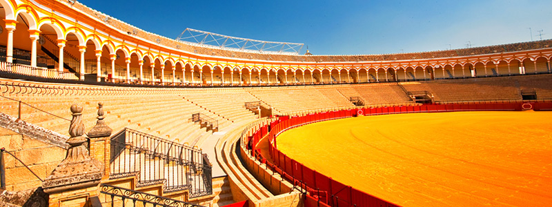 Sevilla tyrefægterarena, Spanien